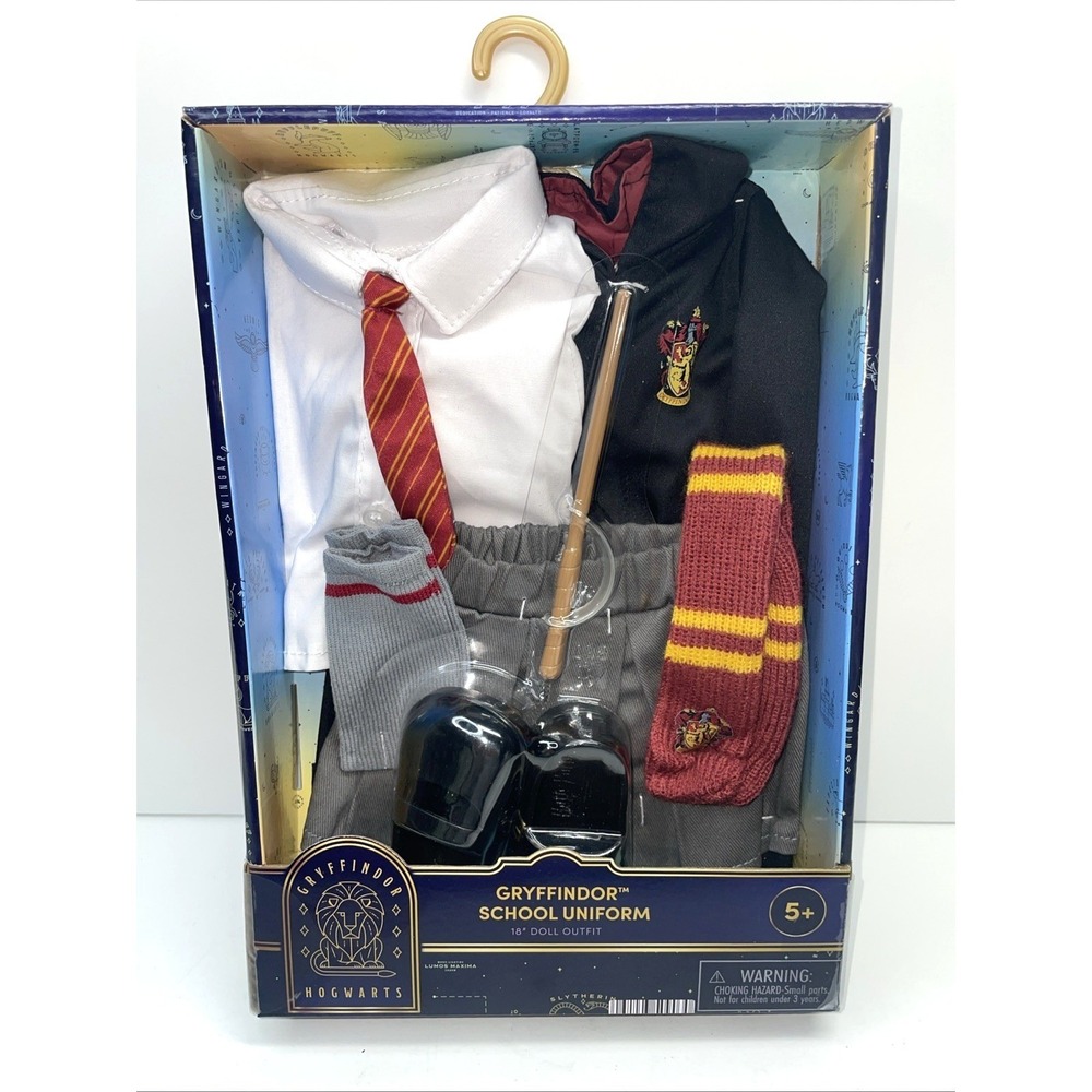 HARRY POTTER 18" Doll HOGWARTS Gryffindor School Uniform Set